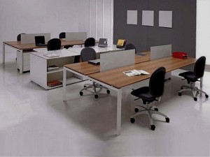 Modern büro mobilyası sistemleri