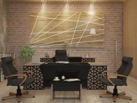 E-06 | Petek Yönetici masası, Makam takımı